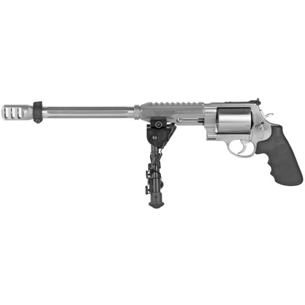 Smith & Wesson 460 Performance Center XVR 460 S&W Magnum, 14" Barrel, Stainless Steel, Black Bipod/Grip, 5rd - Image 2