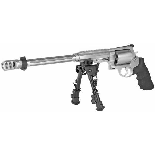 Smith & Wesson 460 Performance Center XVR 460 S&W Magnum, 14" Barrel, Stainless Steel, Black Bipod/Grip, 5rd - Image 3