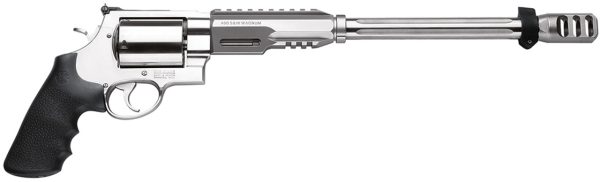 Smith & Wesson 460 Performance Center XVR 460 S&W Magnum, 14" Barrel, Stainless Steel, Black Bipod/Grip, 5rd