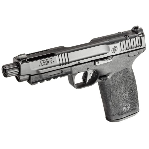 Smith & Wesson M&P 5.7x28mm, 5" Threaded Barrel, Black, Optic Ready, No Thumb Safety, 22rd - Image 3