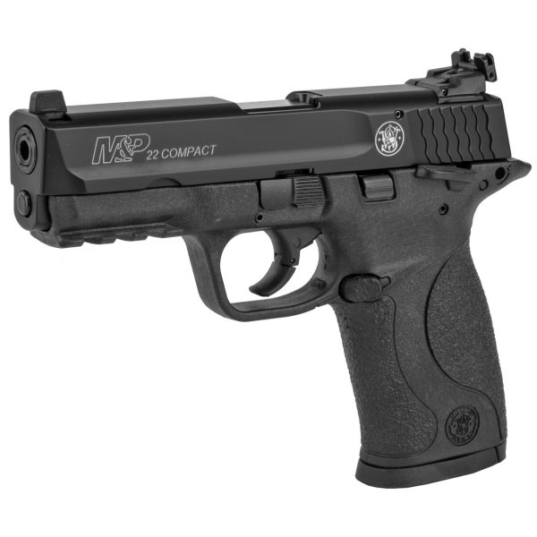 Smith & Wesson M&P 22 LR, 3.5" Threaded Barrel, Black, Manual Safety, 10rd - Image 2