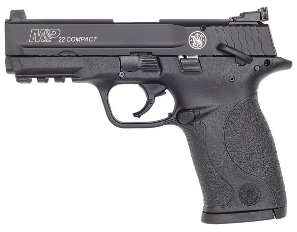 Smith & Wesson M&P 22 LR, 3.5" Threaded Barrel, Black, Manual Safety, 10rd - Image 3