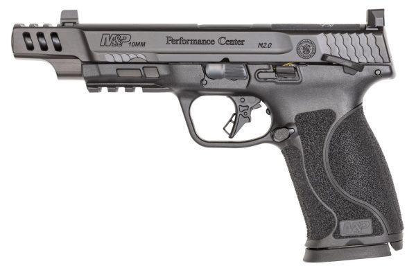 Smith & Wesson M&P M2.0 Performance Center 10mm, 5.6" Barrel, Black, Optic Ready, 15rd - Image 2