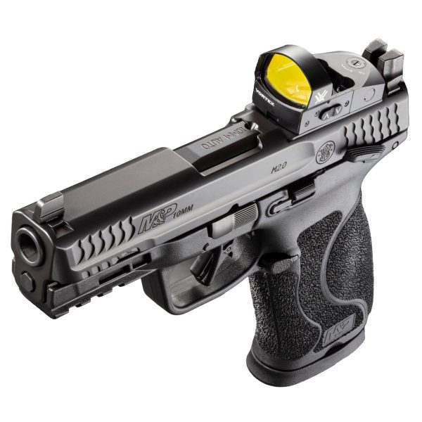 Smith & Wesson M&P M2.0 10mm, 4" Barrel, Black, Includes Vortex Venom Red Dot, 15rd - Image 2