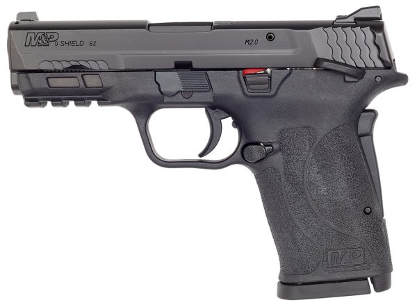 Smith & Wesson M&P Shield EZ M2.0 Compact 9mm, 3.675" Barrel, Black, Manual Safety, 8rd - Image 2