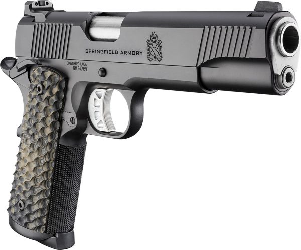 Springfield 1911 TRP 45 ACP, 5" Barrel, Black Cerakote, G10 Grips, 3x8rd Mags - Image 7