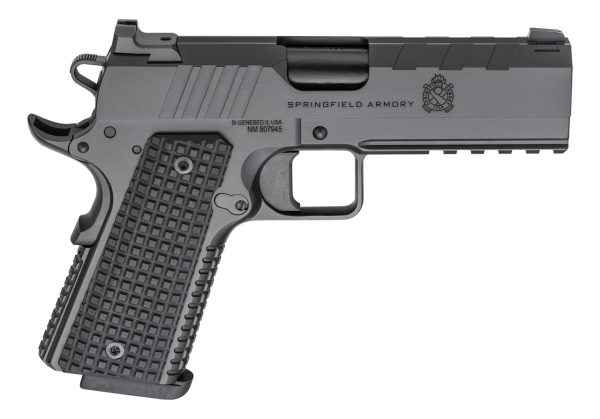 Springfield Emissary 1911 9mm, 4.25" Barrel, Black Cerakote, G10 Grip, 9rd