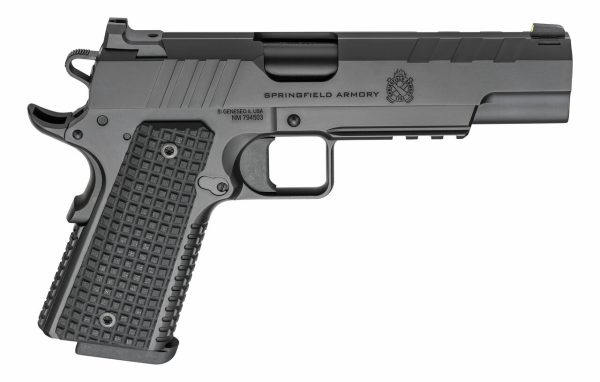 Springfield Emissary 1911 9mm, 5" Barrel, Black Cerakote, G10 Grip, 8rd