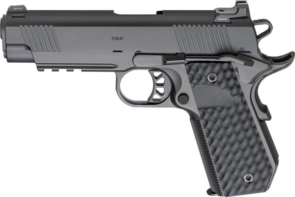 Springfield 1911 TRP 45 ACP, 4.25" Barrel, Black Cerakote, G10 Black Grips, 3x7rd Mags - Image 2