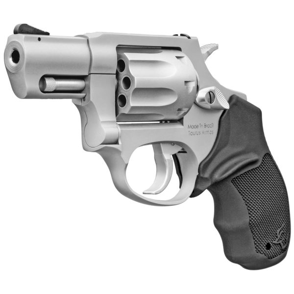 Taurus 942 22 Magnum, 2" Barrel, Stainless Steel, Black Polymer Grip, 8rd - Image 3