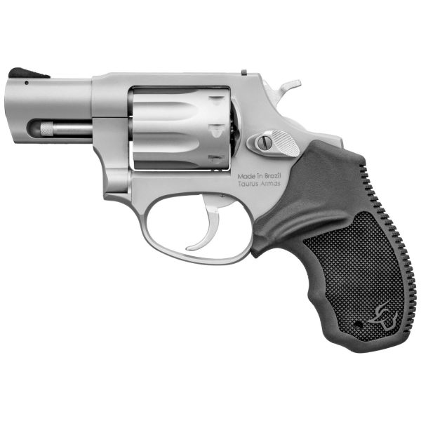 Taurus 942 22 Magnum, 2" Barrel, Stainless Steel, Black Polymer Grip, 8rd - Image 2