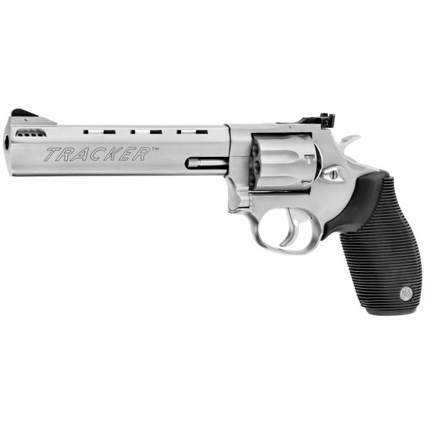 Taurus Model 627 Tracker 357 Mag, 6.5" Barrel, SS Frame, Black Rubber Grip, 7rd - Image 3