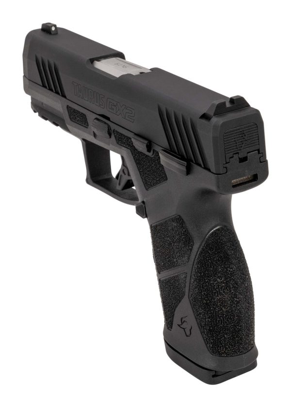 Taurus GX2 9mm, 3.38" Barrel, Black, Steel Frame, Manual Safety, 13rd - Image 5