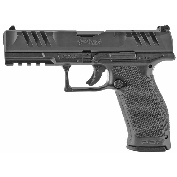 Walther PDP 9mm, 4" Barrel, Black Polymer, Optic Ready, 18rd - Image 2