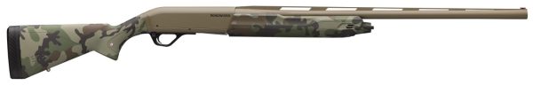 Winchester SX4 Hybrid Hunter Left Hand 12 Ga, 3.5" Chamber 26" Barrel, Woodland Camo, Flat Dark Earth Rec, 4rd - Image 2