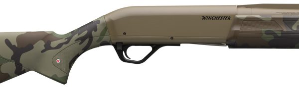 Winchester SX4 Hybrid Hunter Left Hand 12 Ga, 3.5" Chamber 26" Barrel, Woodland Camo, Flat Dark Earth Rec, 4rd - Image 4